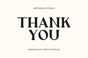 Ethical Mature Display Serif, a Serif Font by Artiveko (Thumbnail 8 of 8)