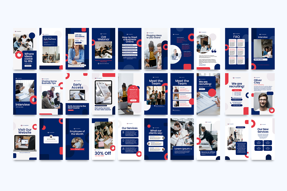 Canva Social Media Templates, a Social Media Template by Studio B | Canva Template (Photo 6 of 13)