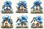 Whimsical Fairytale Cottage House, an Illustration by Libby Wishes (Thumbnail 11 of 11)