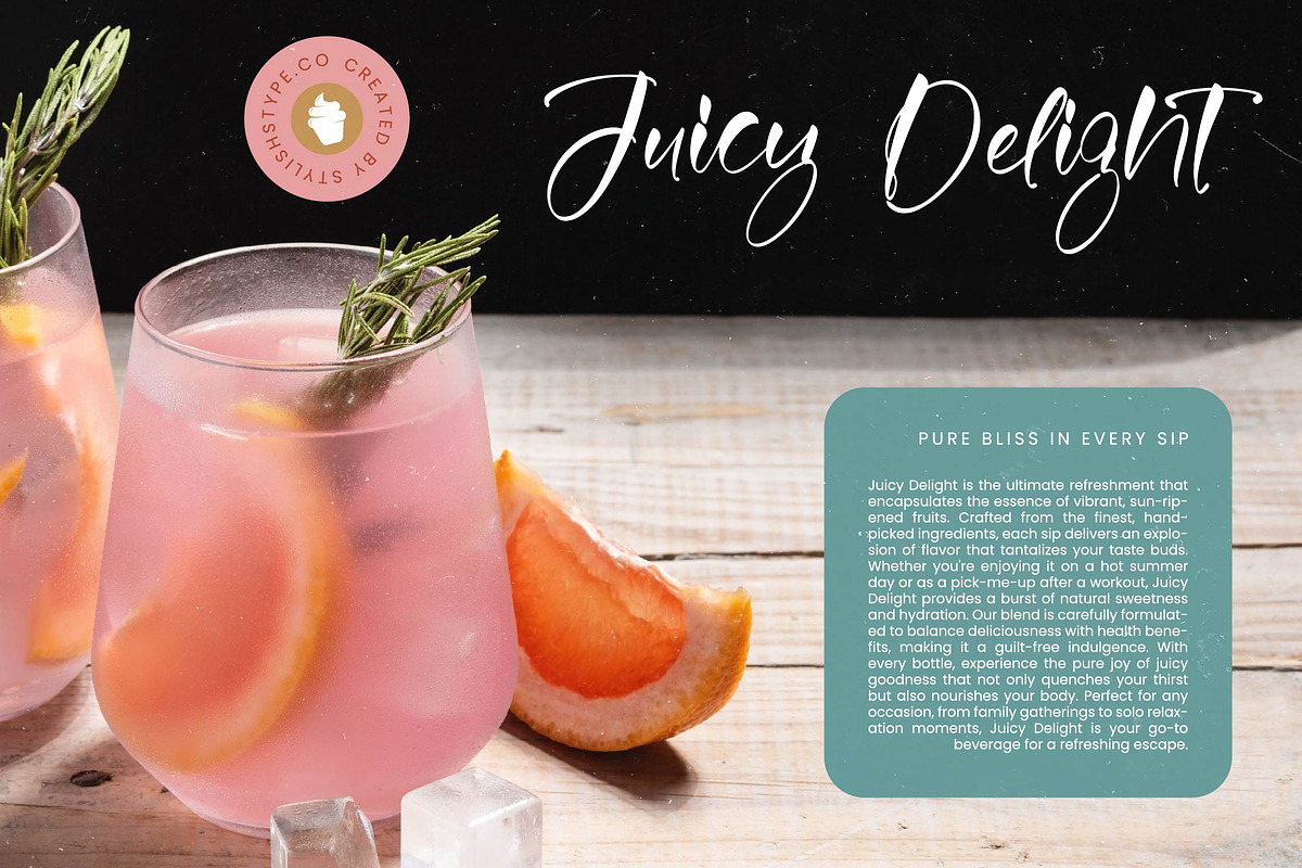 Delicate Cakes Quirky Handwritten, a Script Font by stylishtype.co (Photo 10 of 20)