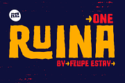 Ruina, a Font by Rodrigo Typo (Thumbnail 1 of 5)
