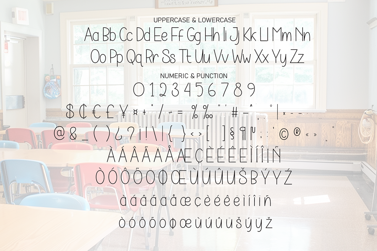 Simple School | Script Font, a Script Font by Scratchones (Photo 7 of 8)