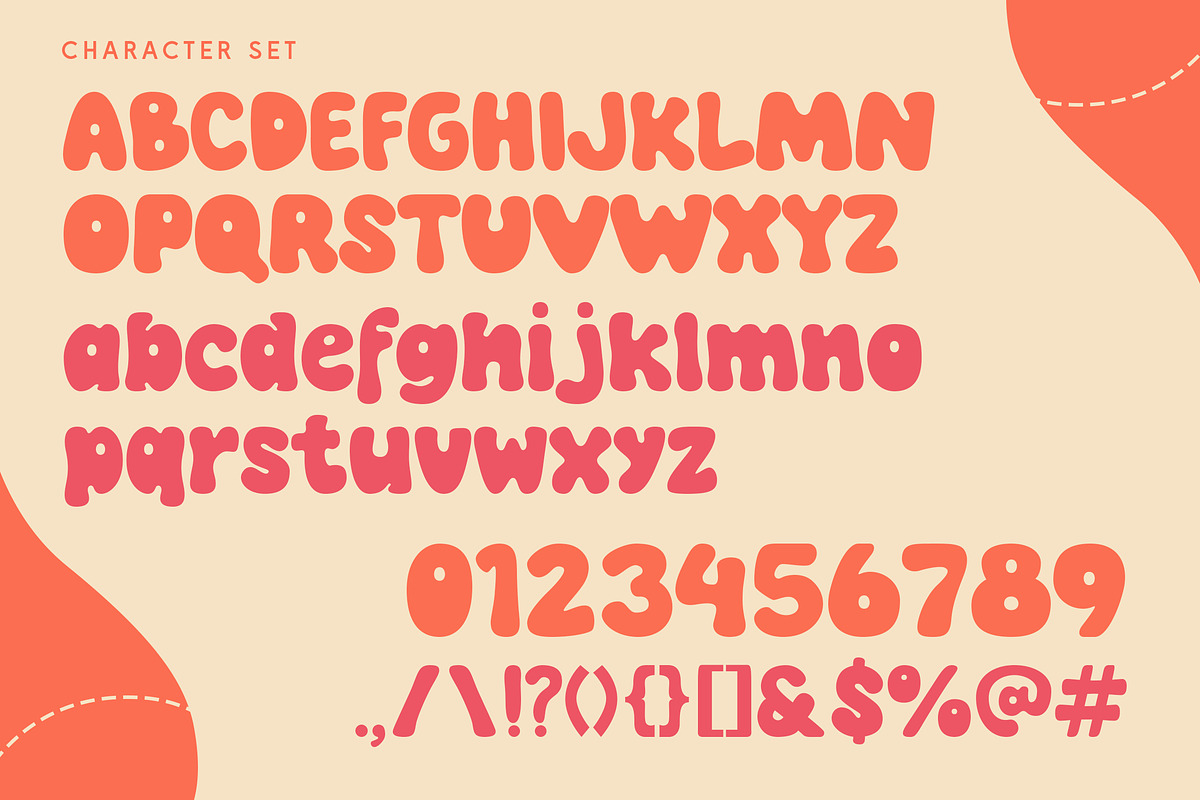 Lucky Coin - Cute Display font, a Handwritten Font by Dryy.type (Photo 9 of 11)