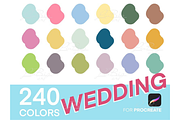 240 Procreate Wedding Color Pallete, a Palette Add-On by LiuBi Art (Thumbnail 2 of 2)