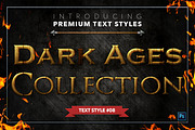 Dark Ages #1 - Text Styles, a Layer Style Add-On by Jonas Stensgaard (Thumbnail 9 of 18)