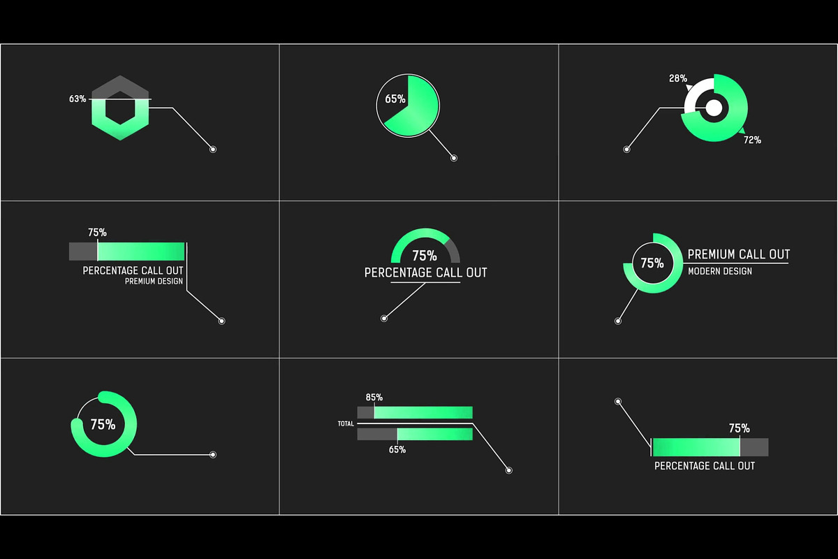 Percentage Call Out (After Effects), a Templates & Theme by MinnaPicture (Photo 3 of 8)