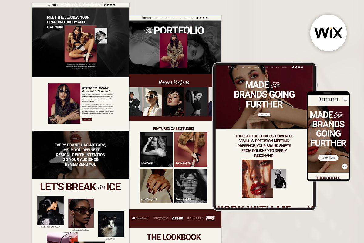 Luxury Wix Website Template Coaches, a Wix Template by AdvertFox (Photo 6 of 10)
