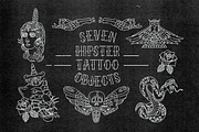 Vector Hipster Tattoos, an Object Graphic by RobinHoldsworth (Thumbnail 1 of 2)