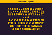 Balbek - Condensed Sans Serif, a Sans Serif Font by Valentino Vergan (Thumbnail 14 of 15)