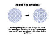 Building Patterns 1.0 for Procreate, a Brush Add-On by Design av MAD (Thumbnail 4 of 7)