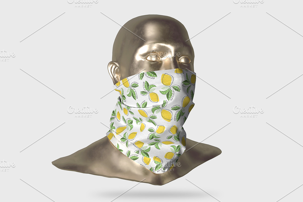 Face mask mockup 2, a Mask Mockup by Radmila (Photo 6 of 6)