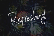 Tropical Flow, a Script Font by Suhandi (Thumbnail 3 of 5)