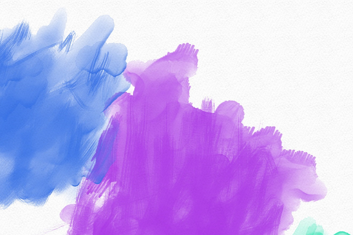35 Hi-Res Water color PS Brush Set 6, a Brush Add-On by MRI STUDIO (Photo 9 of 9)