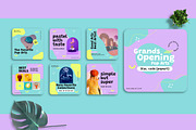 Creata - Pop Art   Instagram Post, a Social Media Template by Dhabee (Thumbnail 5 of 5)