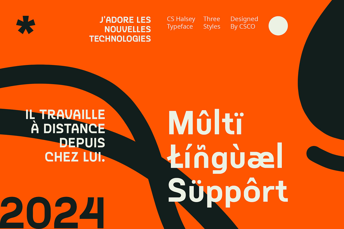 CS Halsey – Sans Serif Typeface, a Sans Serif Font by Craft Supply Co. (Photo 5 of 8)