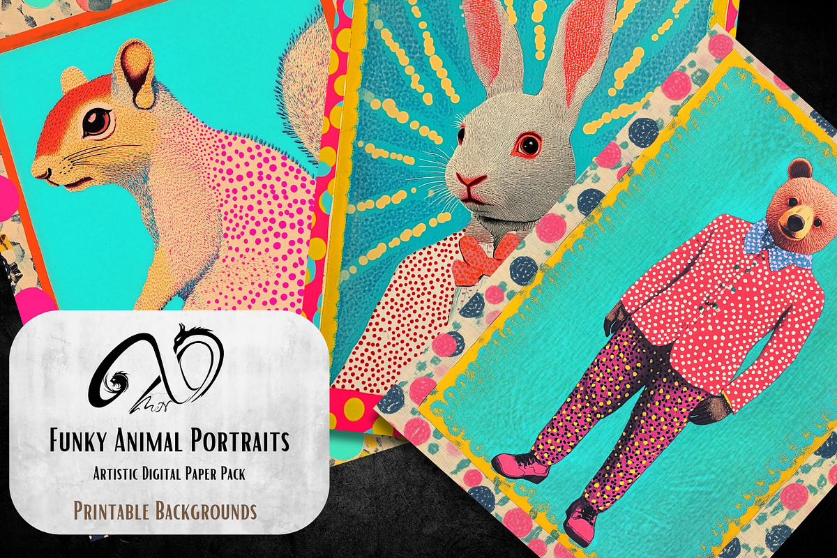 Artsy Girls: Paper Doll Collection, an Animal Illustration by NiiiNArt (Photo 4 of 8)
