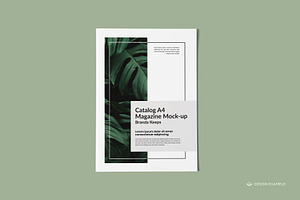 Catalog A4 Mock-up