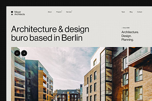 MA Architecture Figma Template