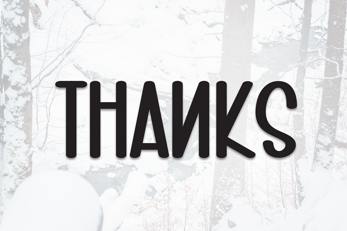 Winter Jungle | Script Font, a Script Font by Scratchones (Photo 8 of 8)