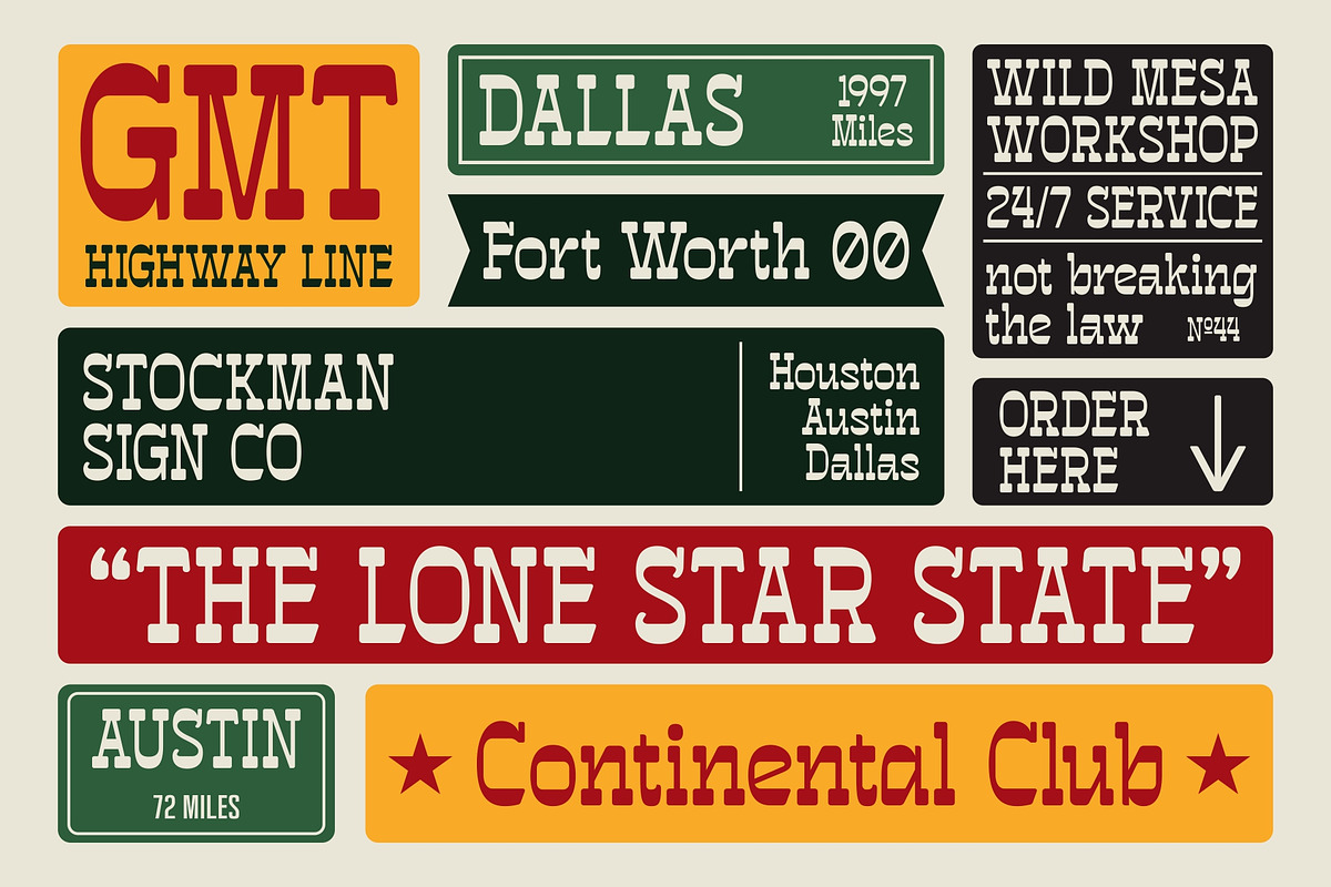 GR Rawdeo - Western Slab Serif, a Slab Serif Font by Garisman Std (Photo 14 of 18)