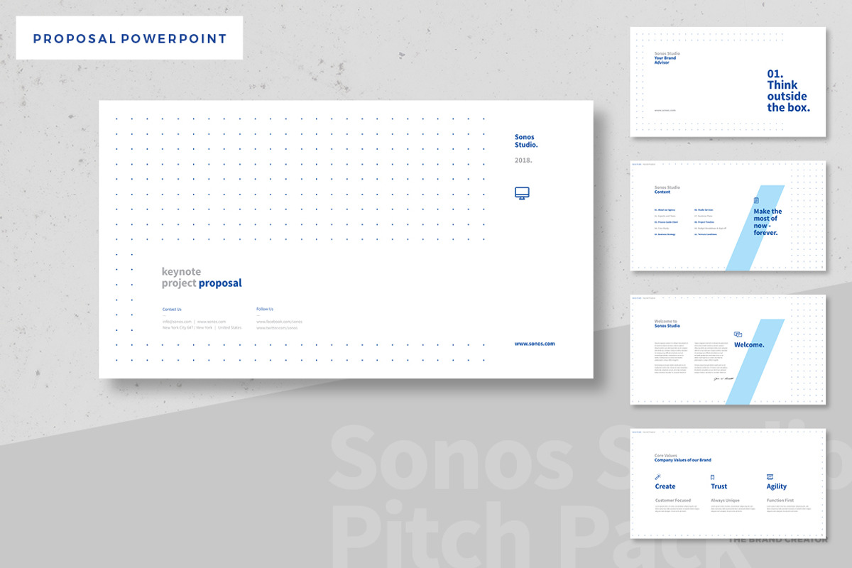 Project Proposal Powerpoint Template, a Presentation Template by Egotype (Photo 2 of 24)