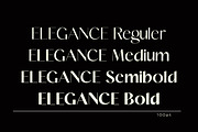 ELEGANCE | Sans Family, a Sans Serif Font by InkwellTypeCo (Thumbnail 3 of 14)