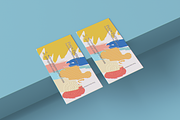 Business Card MockUp v2, a Print Template by coloformia (Thumbnail 3 of 11)