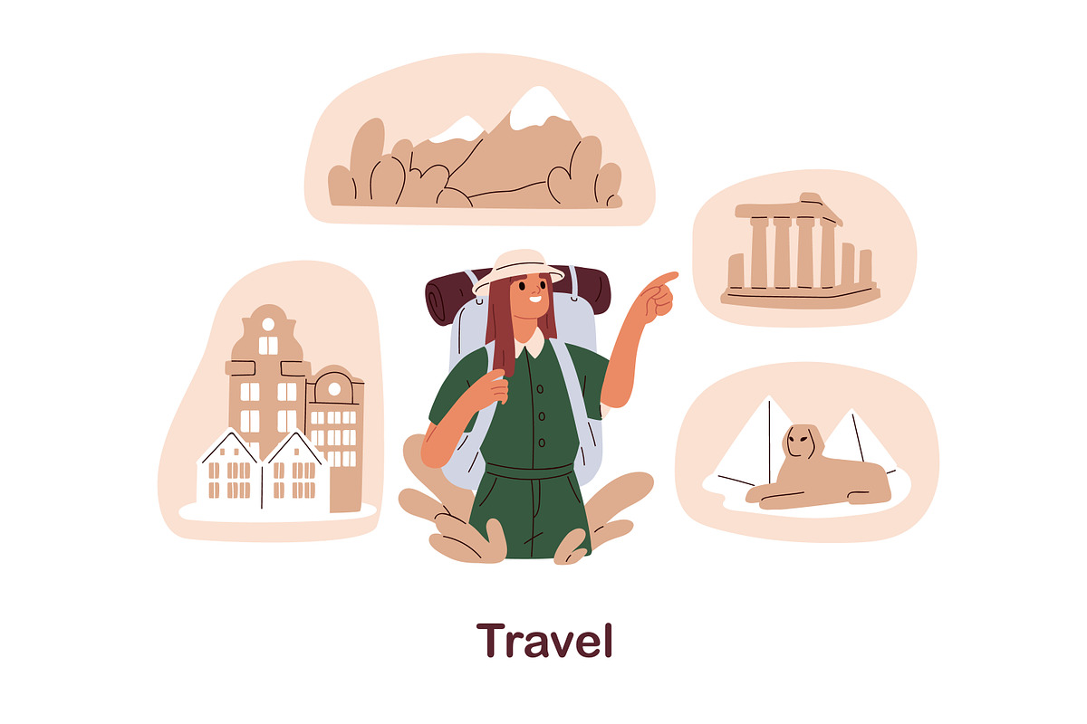 Basic human needs concept set, an Education Illustration by Good Studio (Photo 10 of 16)