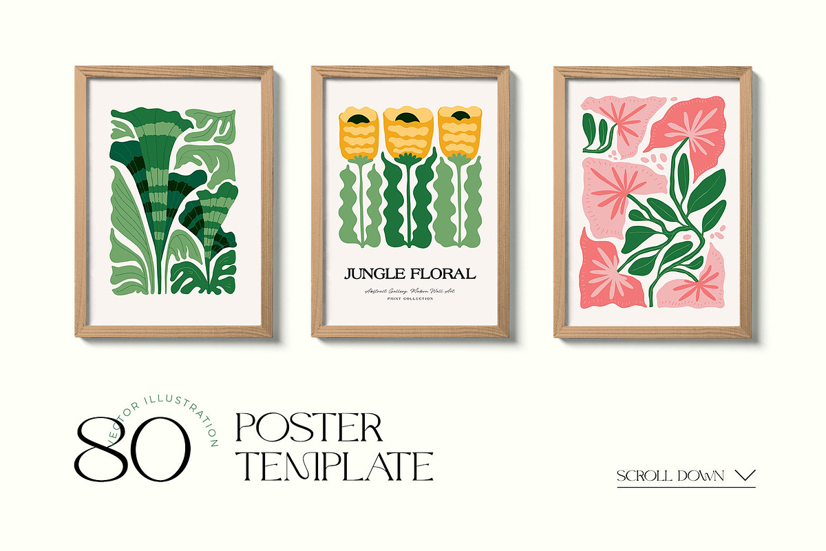 Modern Art | Bundle | 800 Posters, an Object Graphic by Leleka.Store (Photo 5 of 50)