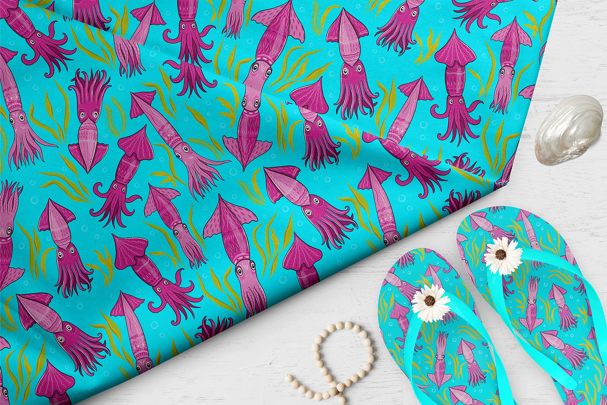 SEA CREATURES, an Animal Illustration by Irina Skaska (Photo 9 of 12)