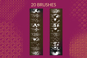 Abstract Texture Procreate Brushes, a Brush Add-On by Elatedowl (Thumbnail 2 of 8)