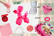 Y2K Beauty Collage Kit, an Object Graphic by Natali Batu (Thumbnail 6 of 12)