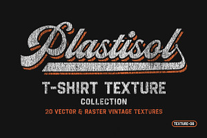 Plastisol T-shirt Texture Collection, a Texture Graphic by cd-design.co