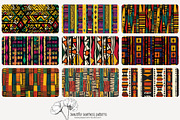 70 African Kente seamless pattern, a Pattern Graphic by Poppy Lane Studio (Thumbnail 5 of 10)