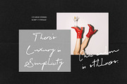 CS Sarah Drawn, a Script Font by Craft Supply Co. (Thumbnail 5 of 8)