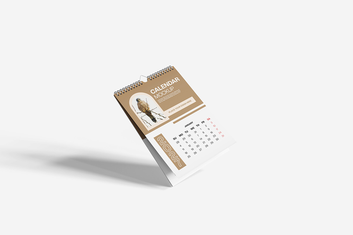 Calendar Mockup, a Mockup by Indah (Photo 6 of 6)