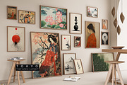 TOKYO 東京 PRINTS GALLERY, a Background Graphic by Lana Elanor (Thumbnail 8 of 8)