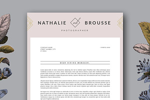 Feminine Resume Template For MS Word