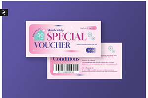 Membership Voucher Y2k Theme