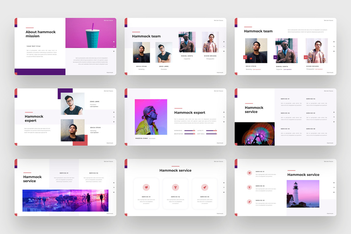 Hammock - Business Google Slides, a Presentation Template by BeadyLab (Photo 3 of 6)