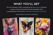 Vibrant Floral Junk Journal Prompts, an Object Graphic by MadeByAI Studio (Thumbnail 2 of 5)