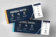 Football Match Event Ticket Template, a Stationery Template by Spark_Creative (Thumbnail 4 of 6)