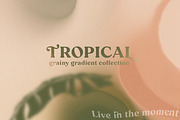 Tropical Grainy Gradient Collection, a Texture Illustration by Cat In Colour (Thumbnail 1 of 9)
