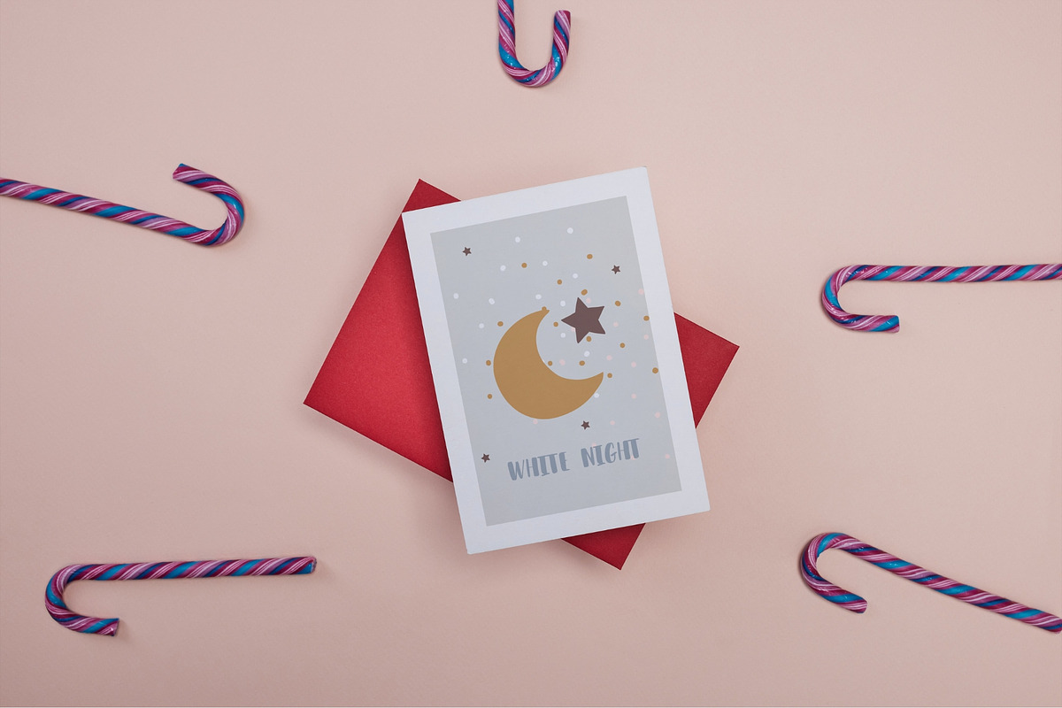 Hand Drawn Christmas Cards Bundle, a Card Template by maaariabouvier (Photo 19 of 19)
