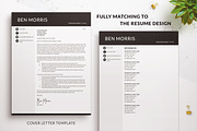 Business Modern Resume / CV Template, a Resume Template by BestResumes.Co (Thumbnail 3 of 9)