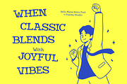 Hello Mates – Retro Slab Serif Font, a Slab Serif Font by Pixesia Studio (Thumbnail 2 of 15)