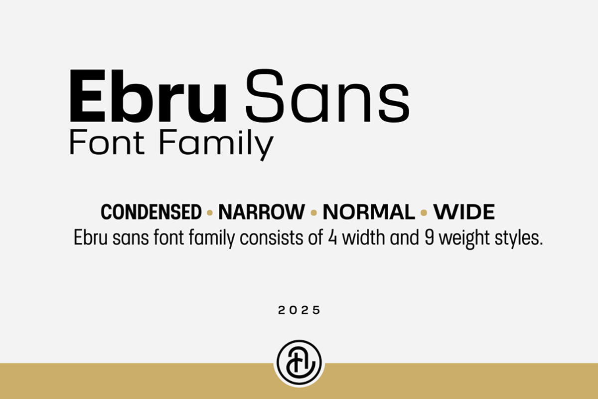 Ebru Sans Font Family, a Sans Serif Font by Ahmet Altun (Photo 1 of 7)