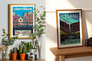 Travel Posters. Mega Bundle., a Decorative Illustration by Red Monkey (Thumbnail 11 of 20)