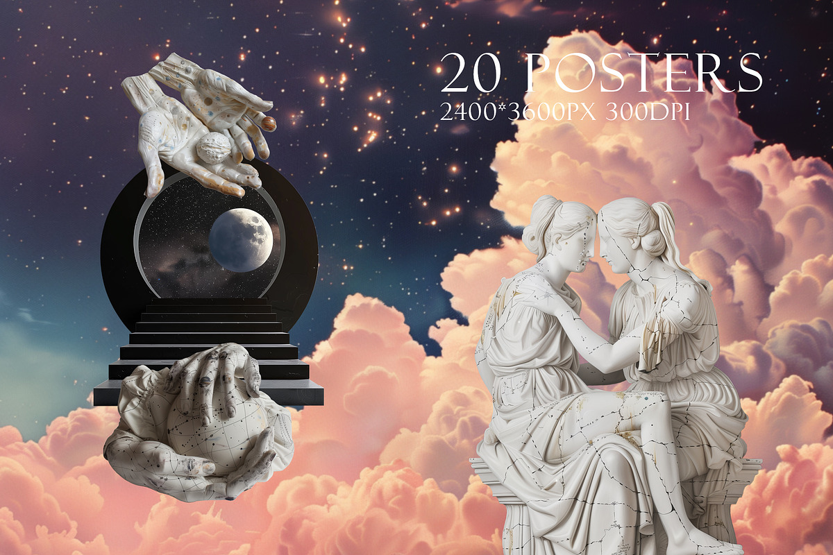 Galaxy collage creator, an Object Graphic by Chikovnaya (Photo 3 of 21)
