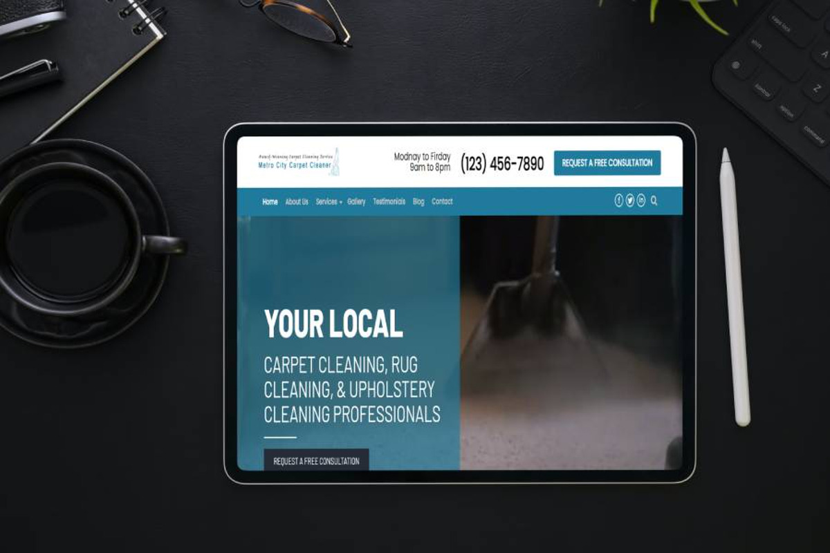 Carpet Cleaning WordPress Theme : Carpet Cleaning Website Template preview 4